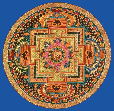 A tibetan mandala.